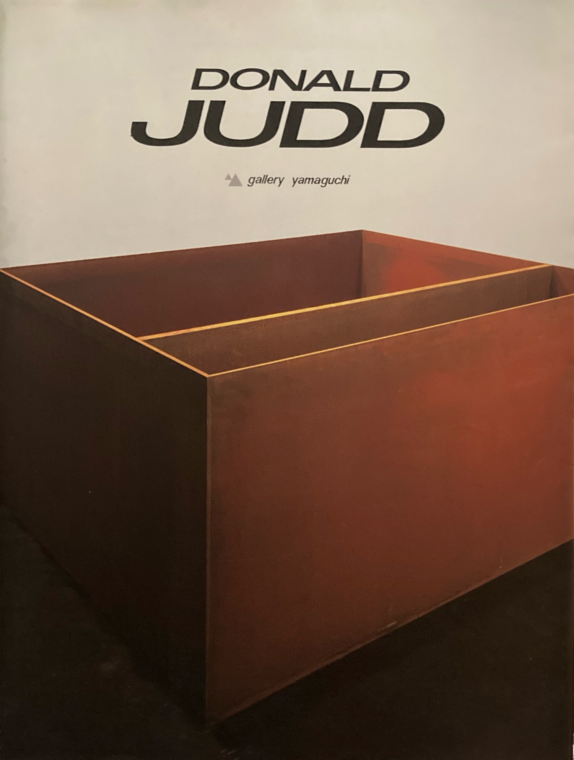 ドナルド・ジャッド Donald Judd – smokebooks shop