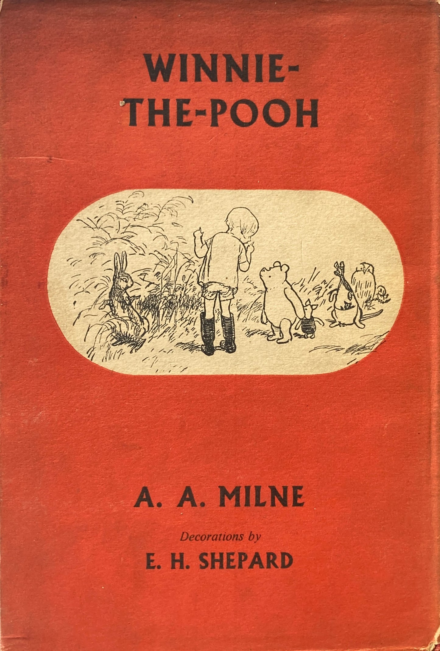 Winnie-The-Pooh　A.A. Milne　クマのプーさん