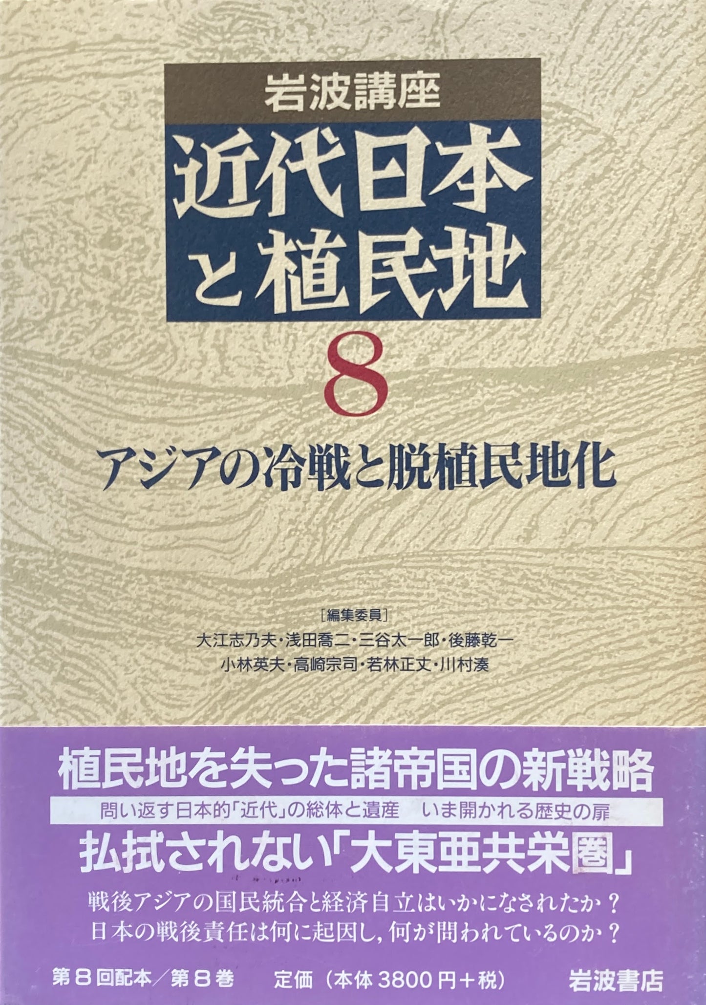 近代日本と植民地８　アジアの冷戦と脱植民地化　岩波講座　