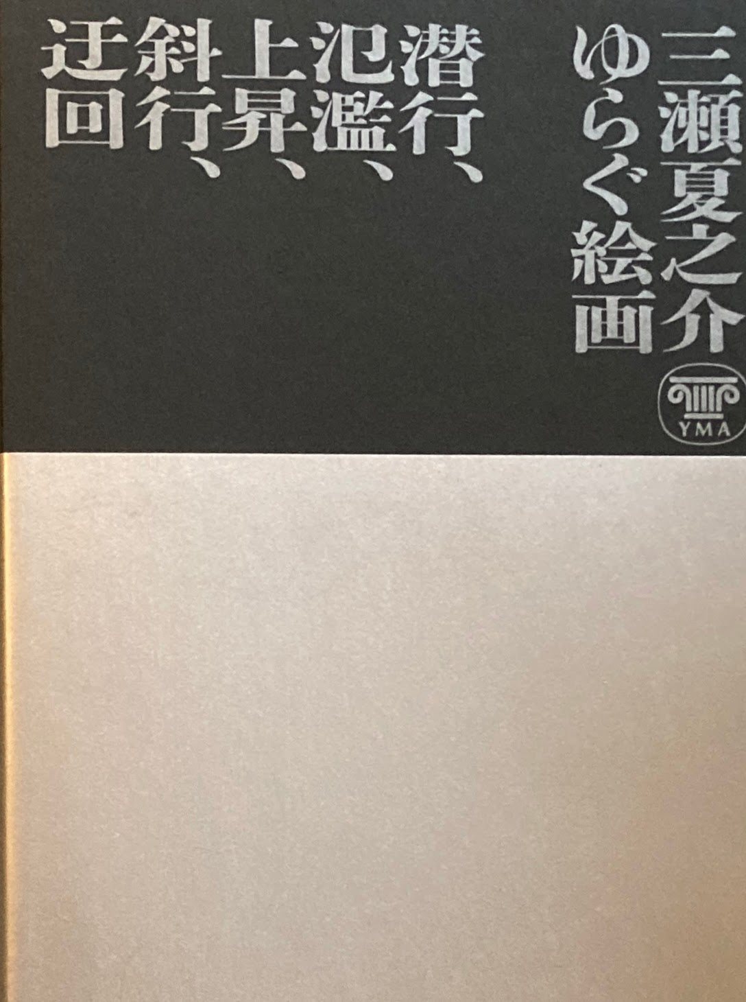 三瀬夏之介 　ゆらぐ絵画　潜行、氾濫、上昇、斜行、迂回　