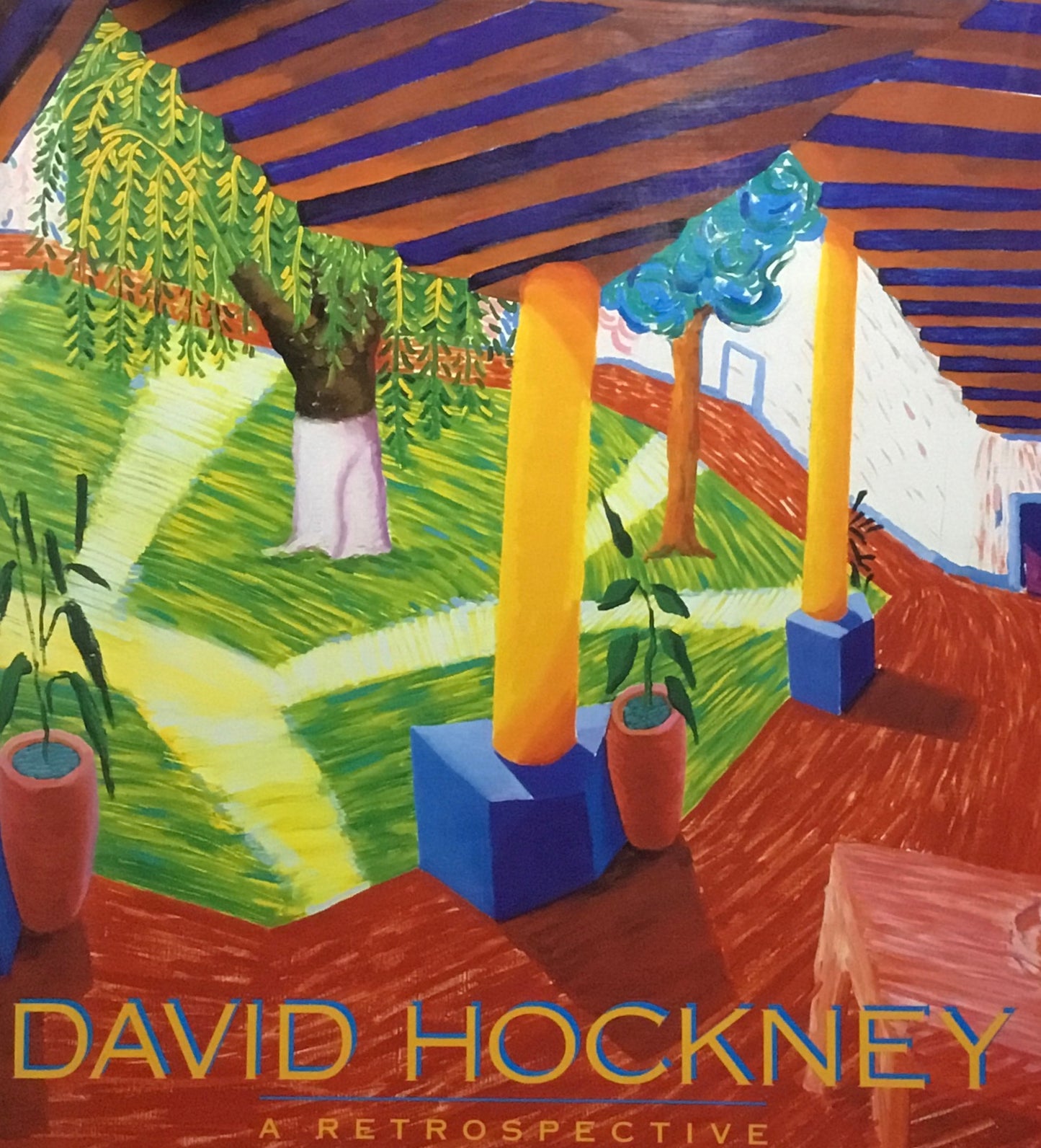 DAVID HOCKNEY　A RETROSPECTTIVE　デイヴィッド・ホックニー