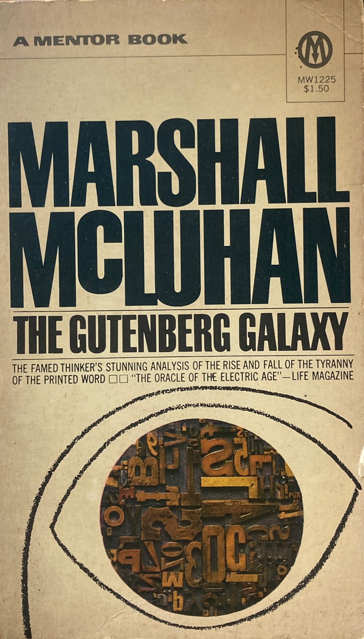 MARSHALL McLUHAN THE GUTENBERG GALAXY