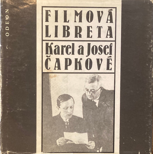 FILMOVA LIBRETA Karel a Josef Capkove　Filmová libreta : Karel a Josef Čapkové　カレル&ヨゼフ・チャペック　