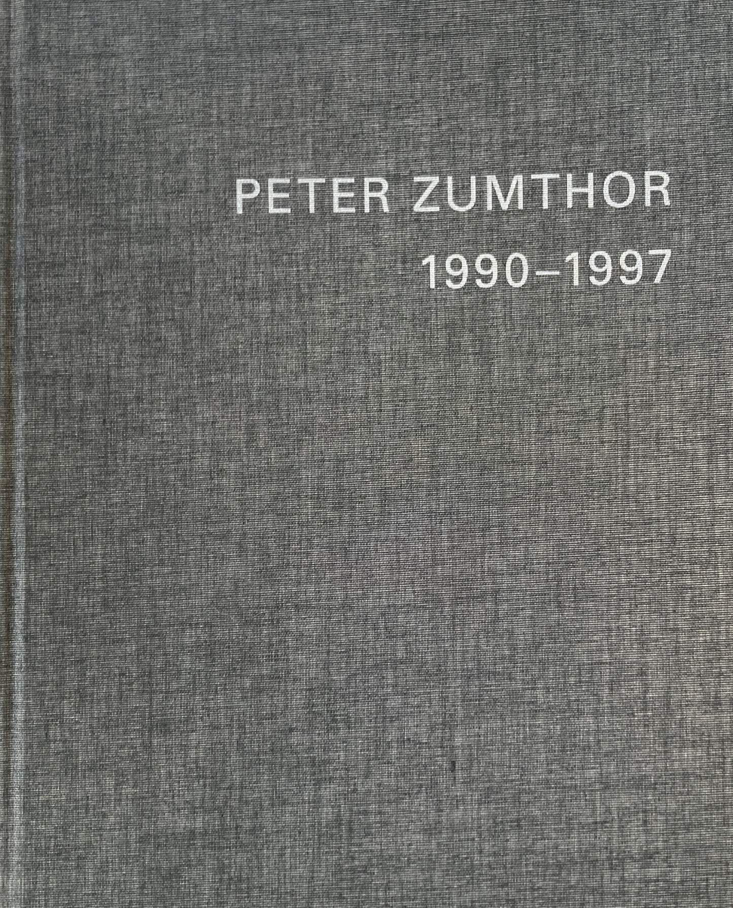 Peter Zumthor　Bauten und Projekte Band1-5　5冊揃　ピーター・ズントー