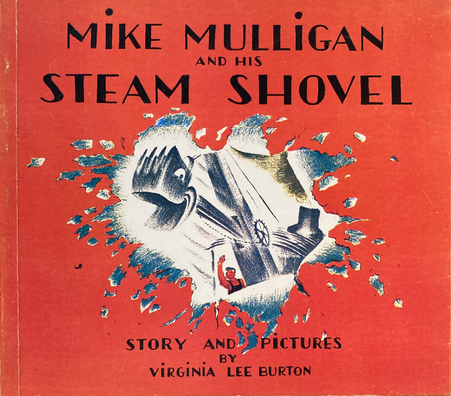 Mike Mulligan and His Steam Shovel Virginia Lee Burton　バージニア・リー・バートン