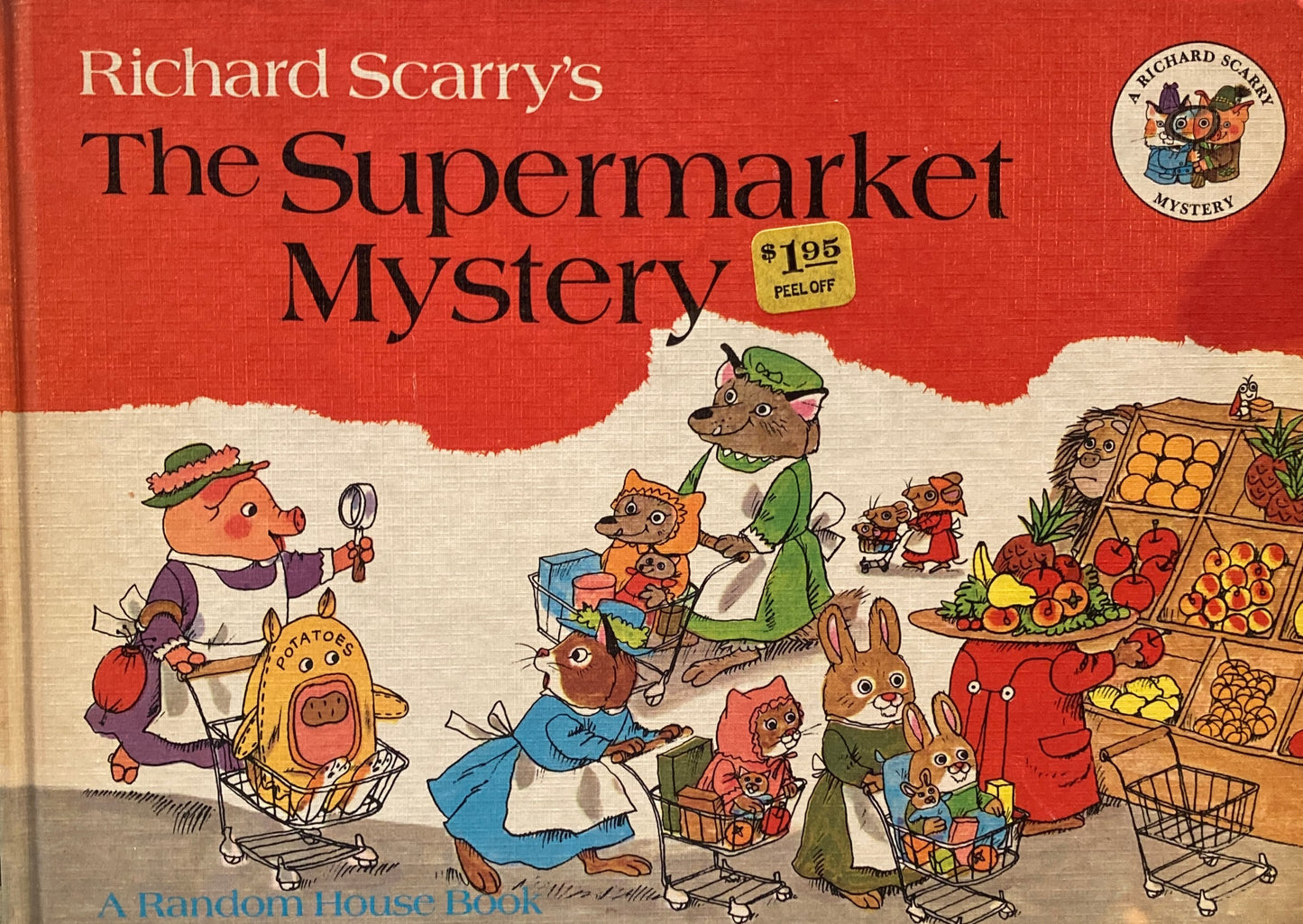 Richard Scarry's The Supermaeket Mystery　リチャード・スキャリー