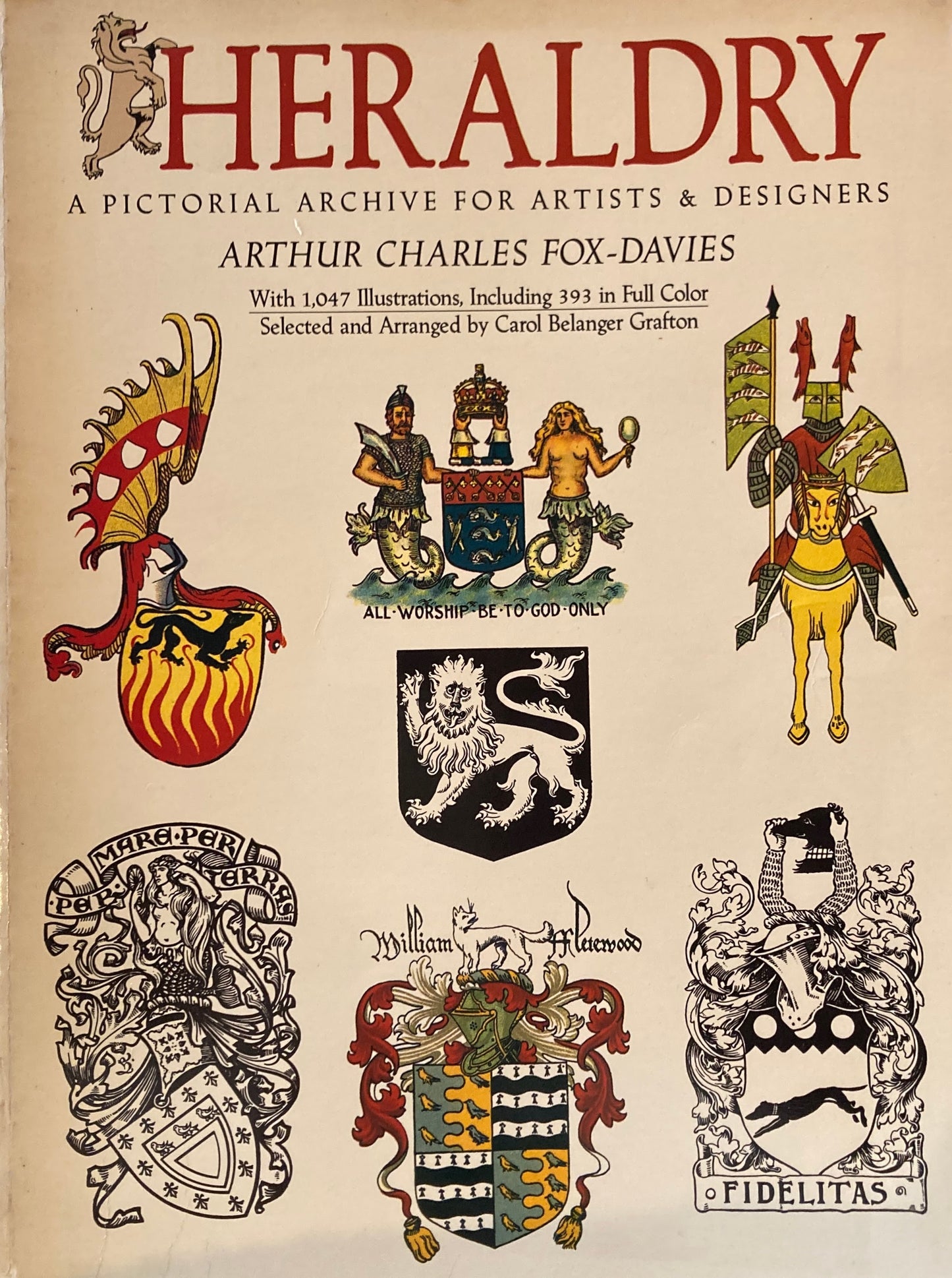 Heraldry　a pictorial archive for artists and designers Dover