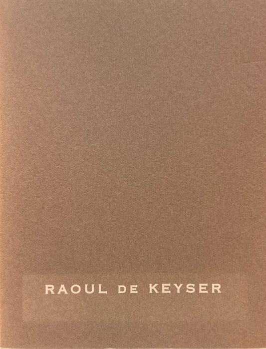 ラウル・デ・カイザー展　2001  Raoul De Keyser
