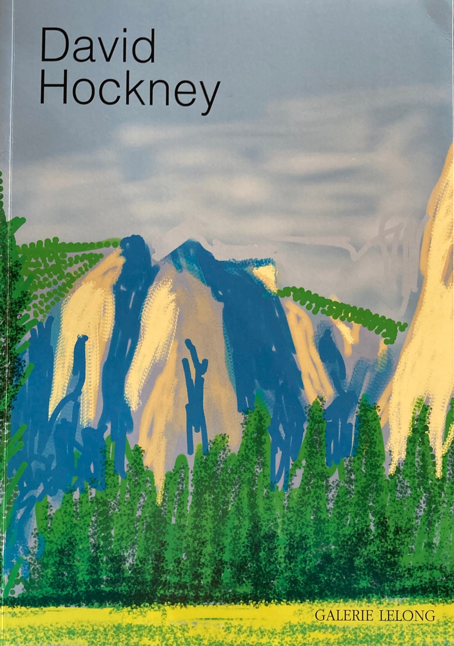 DAVID HOCKNEY　The Yosemite Suite デイヴィッド・ホックニー　Galerie Lelong