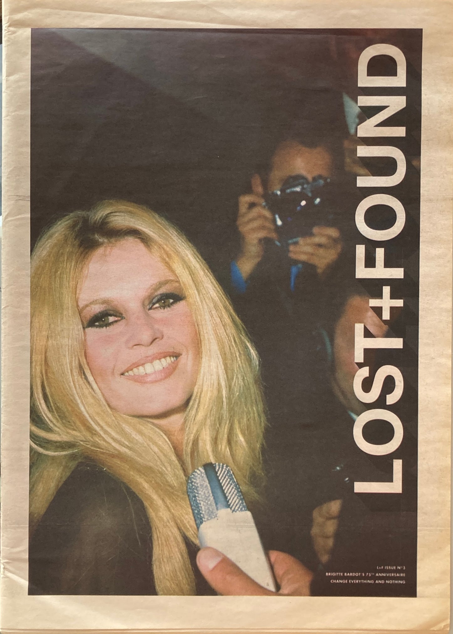 LOST ＋ FOUND ISSUE No.3 BRIGITTE BARDOT'S 75th Anniversaire