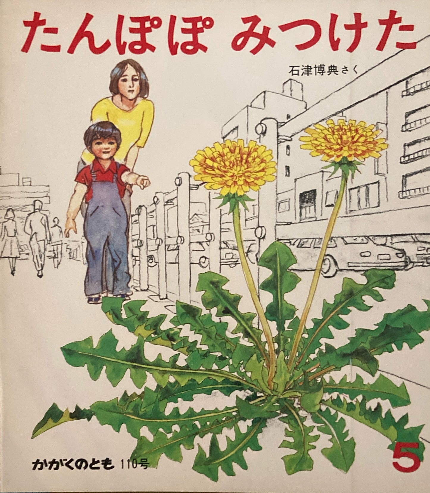 たんぽぽみつけた　かがくのとも110号　1978年5月号