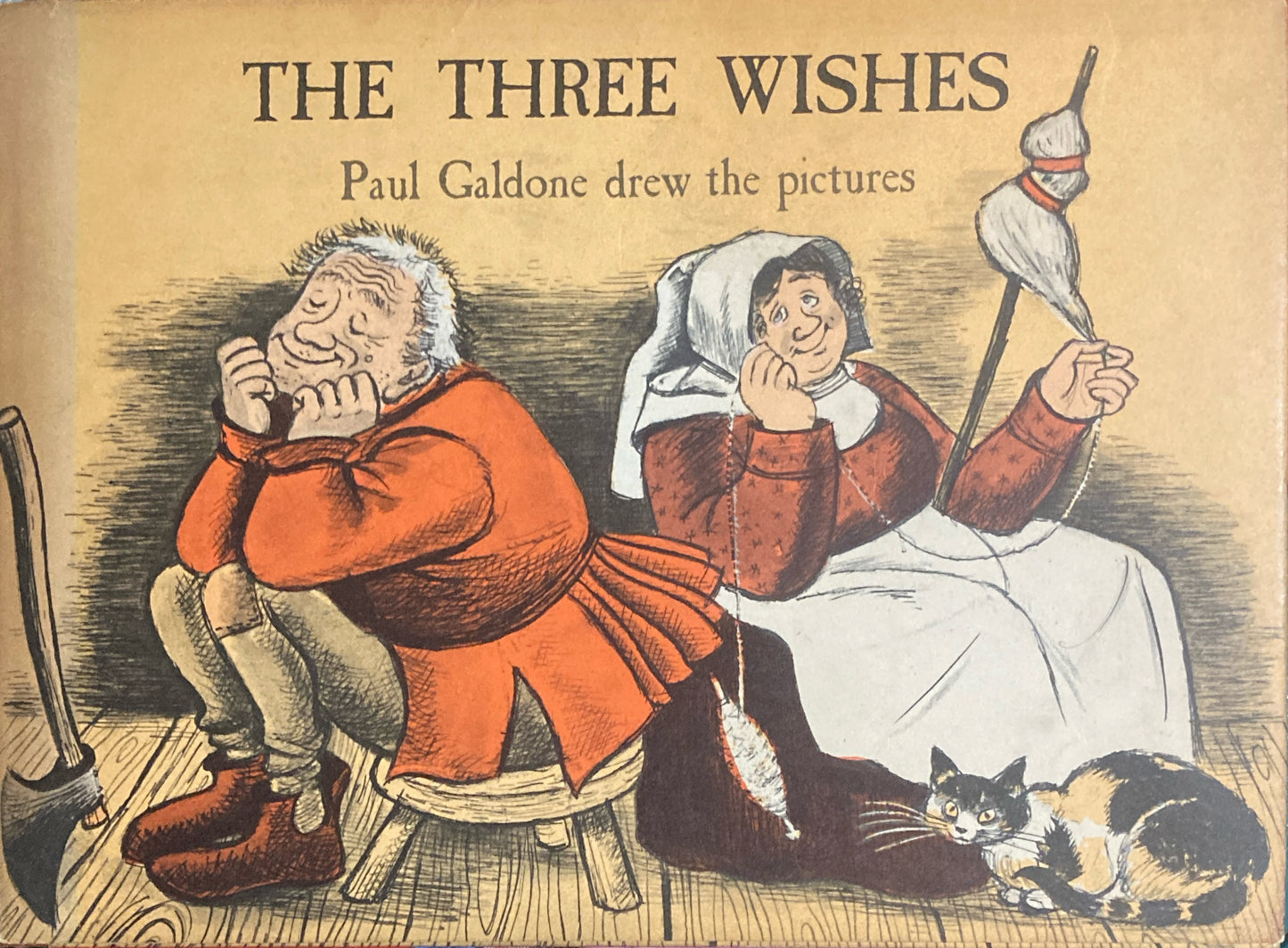 The Three Wshes　Paul Galdone drew the pictures