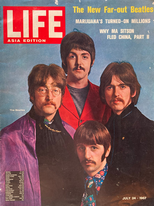LIFE ASIA EDITION　July 24 1967　The New Far-out Beatles