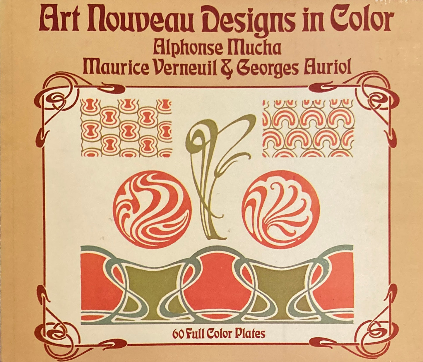 Art Nouveau Designs in Color  　Dover