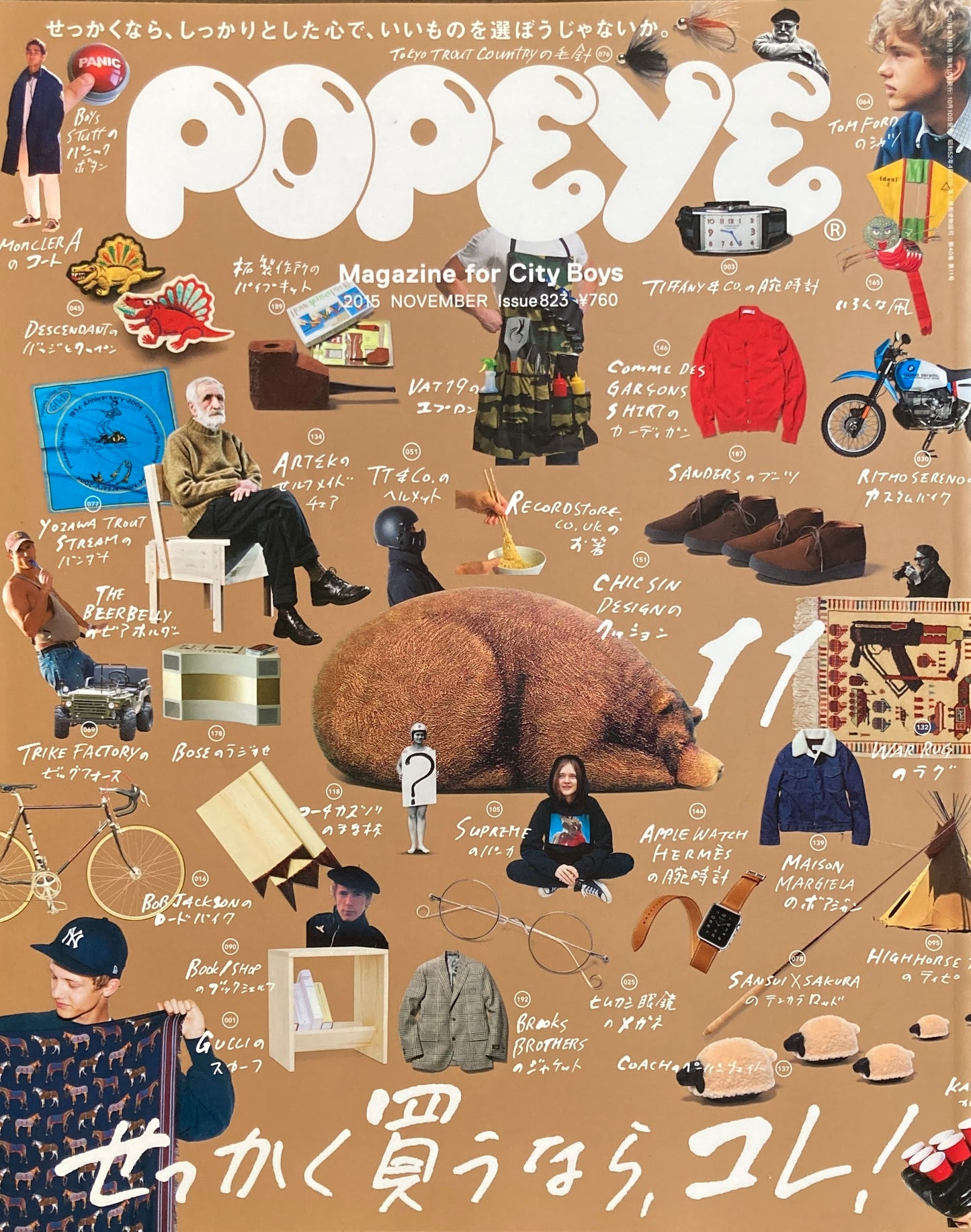 POPEYE　ポパイ823　2015年11月号　せっかく買うなら、コレ！