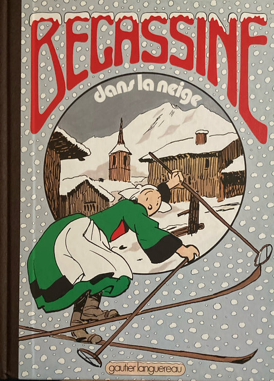 Becassine dans la neige　雪の中で　ベカシーヌ