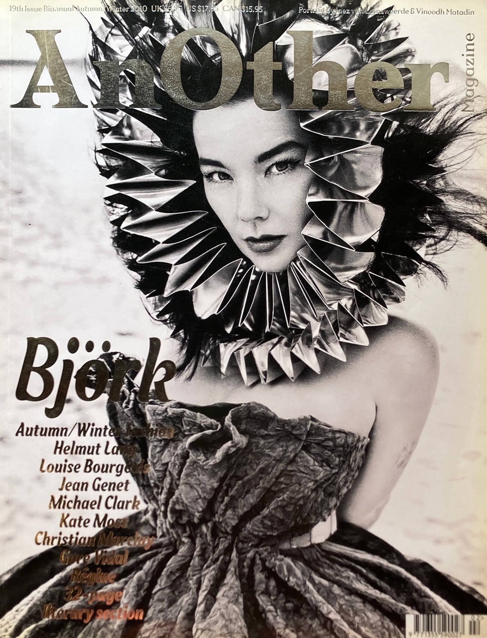 AnOther Magazine 19 Autumn/Winter 2010 with Bjork ,Helmut Lang & Louise Bourgeois 