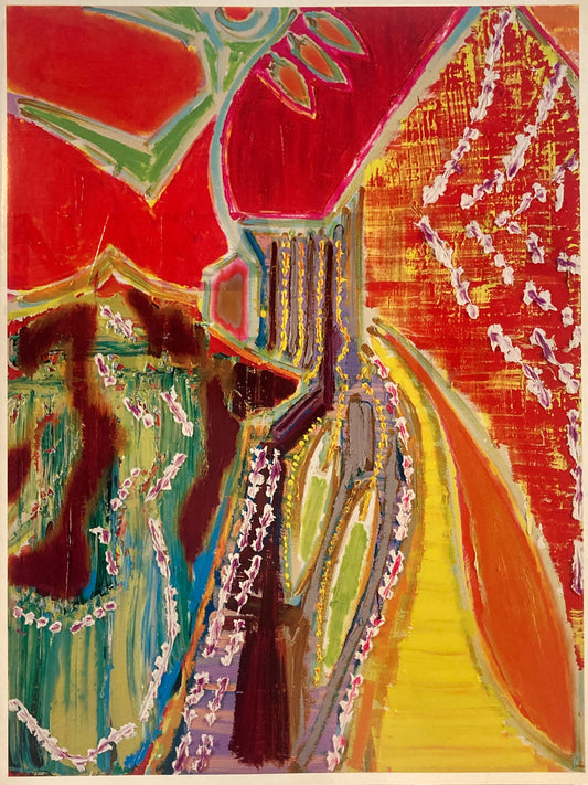 中村一美展　国立新美術館　NAKAMURA Kazumi