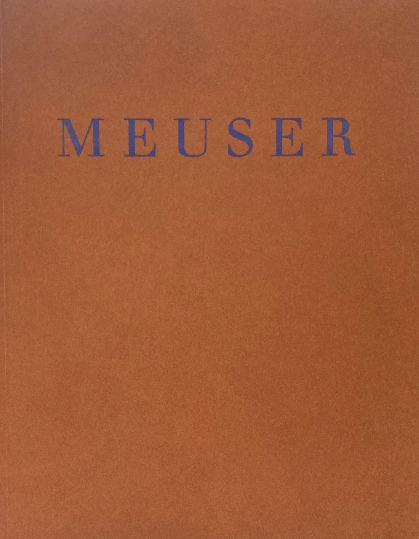 MEUSER　Kunsthalle Zurich