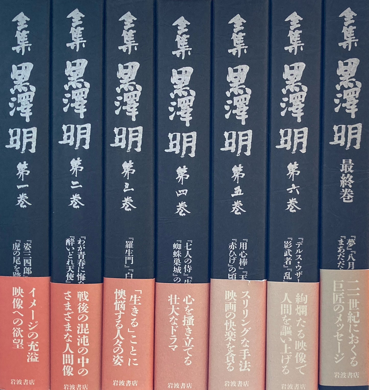 全集　黒澤明　！〜6巻＋最終巻　７冊揃