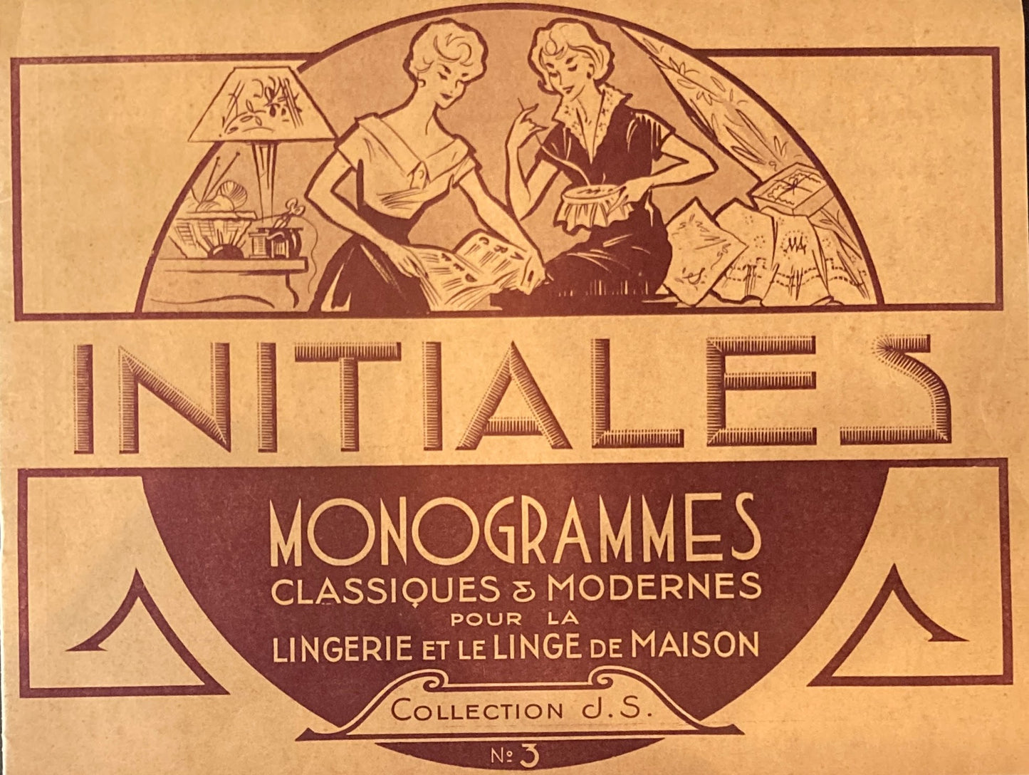 INITIALES MONOGRAMMES CLASSIQUES & MODERNES　