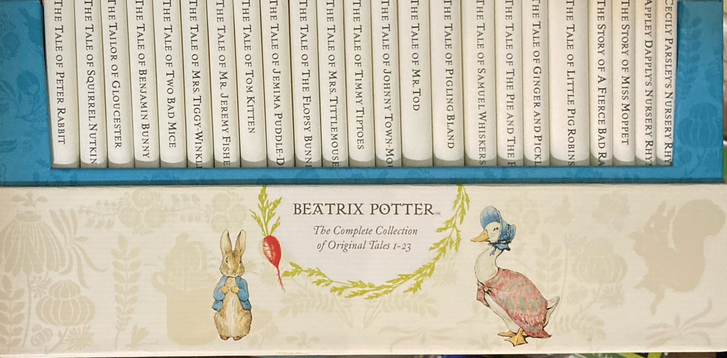 The World of Peter Rabbit 23 Vol Box Set White Jacket: The Complete Collection Of Original Tales