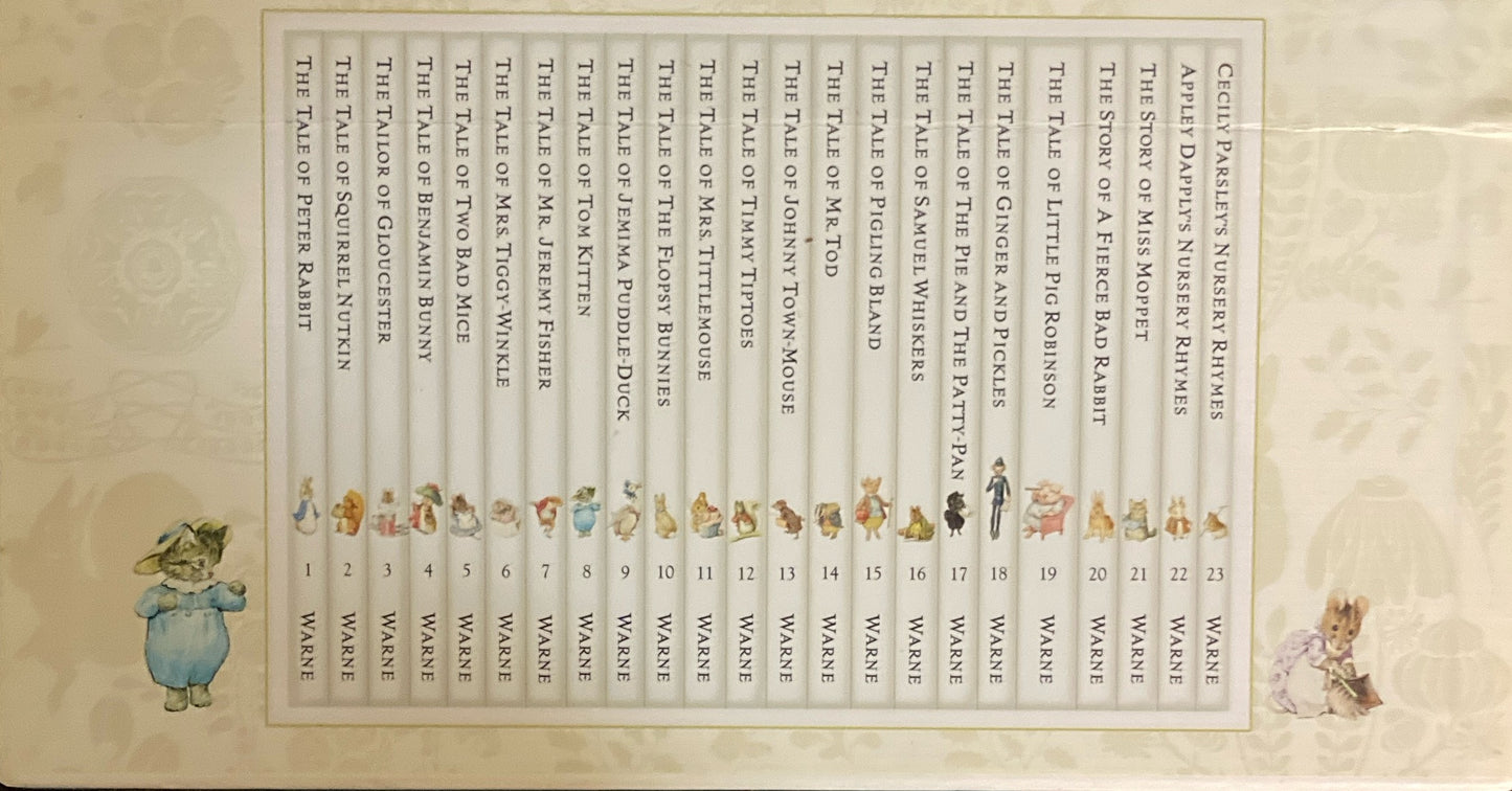 The World of Peter Rabbit 23 Vol Box Set White Jacket: The Complete Collection Of Original Tales