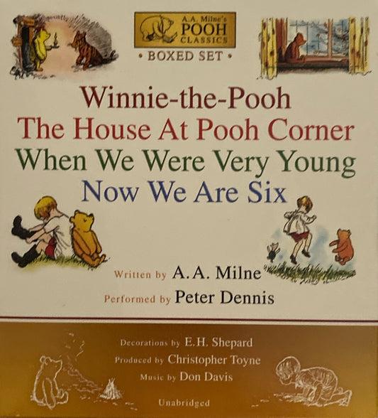 Winnie-The-Pooh; The House at Pooh Corner; When We Were Very Young　THE-POOH BOXED SET 8D