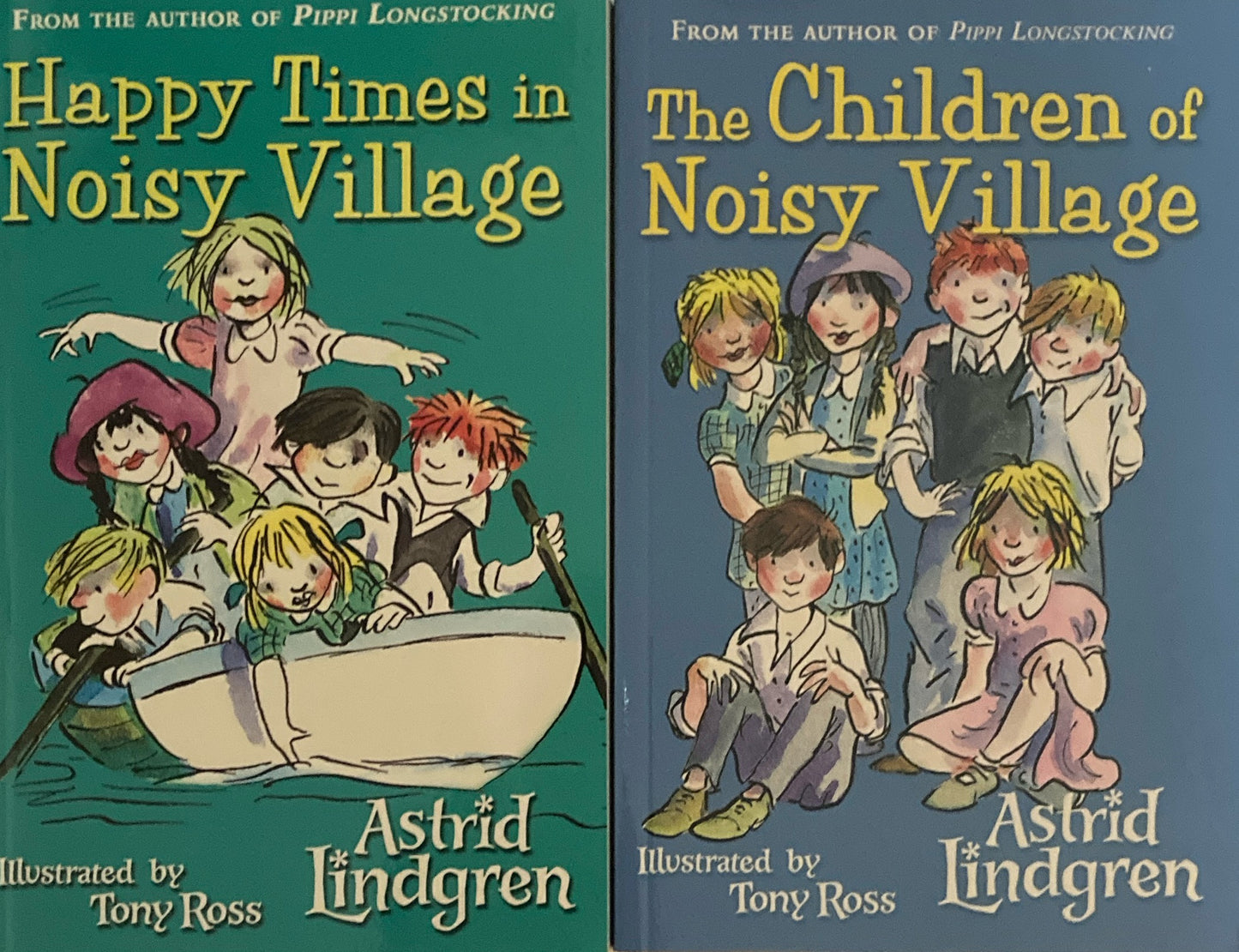 Astrid Lindgren Noisy Village Collection 3 Books Set Pack　アストリッド・リンドグレーン　やかまし村3冊セット　