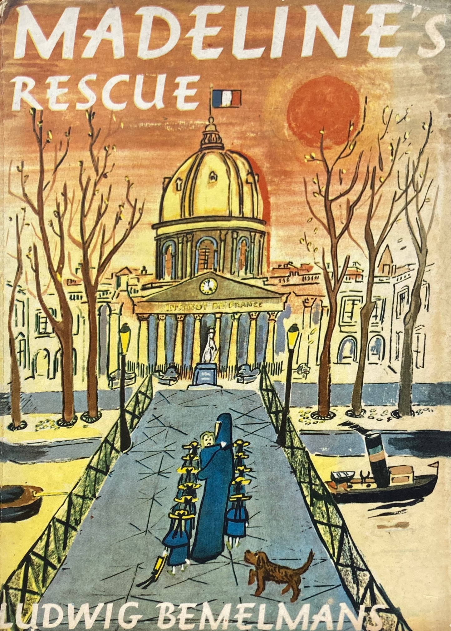 MADELINE'S RESCUE　Ludwig Bemelmans　1957　Andre Deutsch版　マドレーヌといぬ　ベーメルマンス