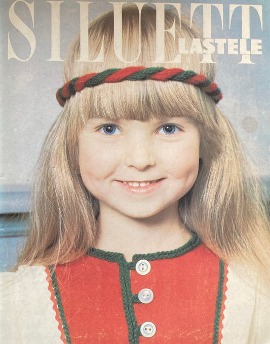 SILUETT LASTELE1984 22 Tallina Moemaja Ajakiri　エストニア雑誌　こどものためのシルエット　