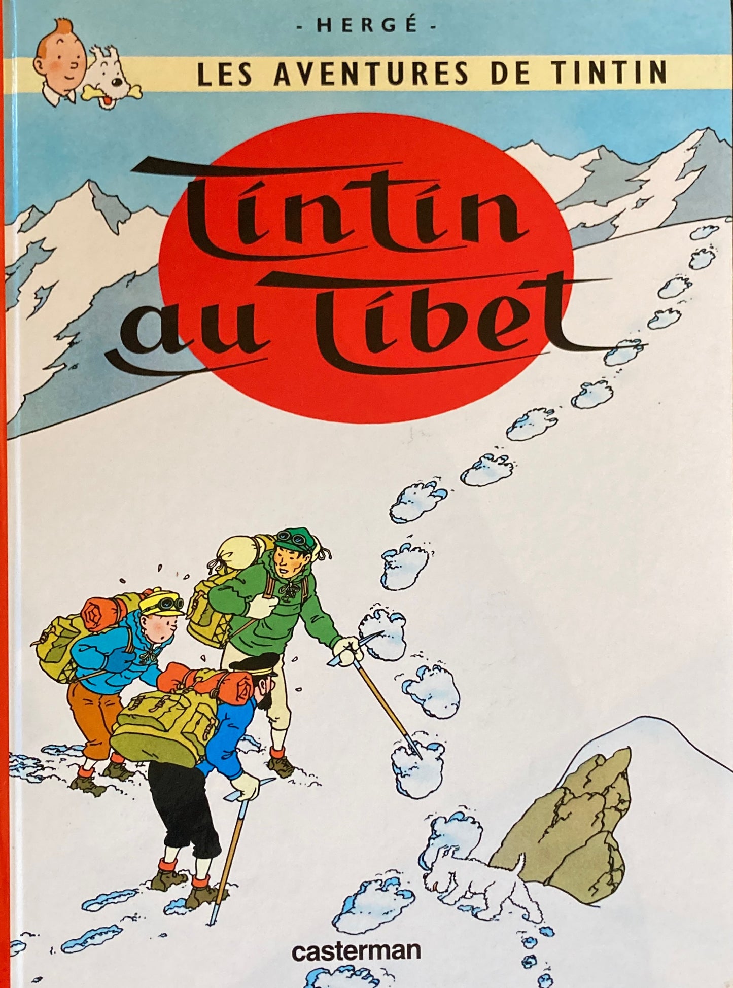 Tintin au Tibet　エルジェ　Les Aventures de TINTIN