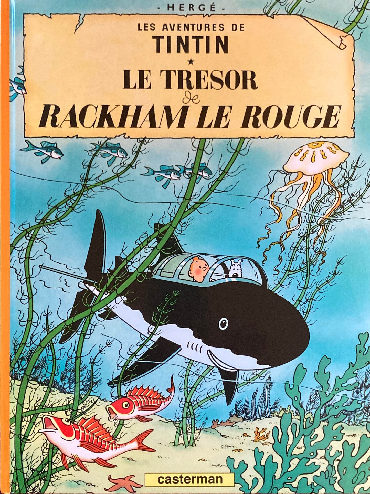 Le tresor de Packham le Rouge　エルジェ　Les Aventures de TINTIN