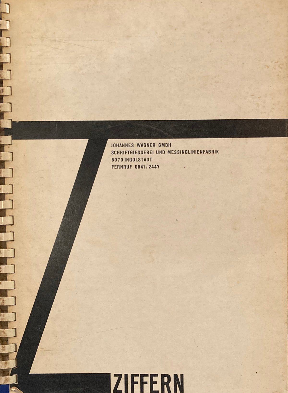JOHANNES WAGNER GMBH SCHRIFTGIESSEREI UND MESSINGLINIENFABRIK