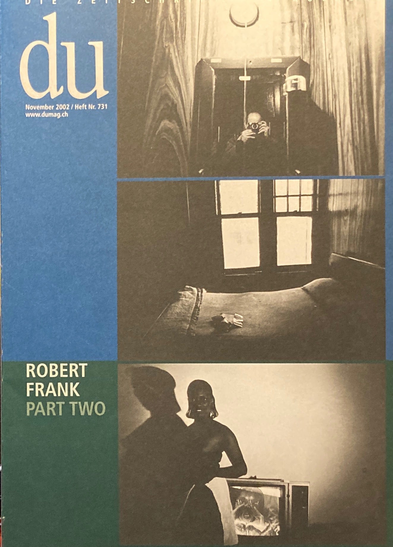 du　November 2002　Robert Frank Part Two　ロバート・フランク