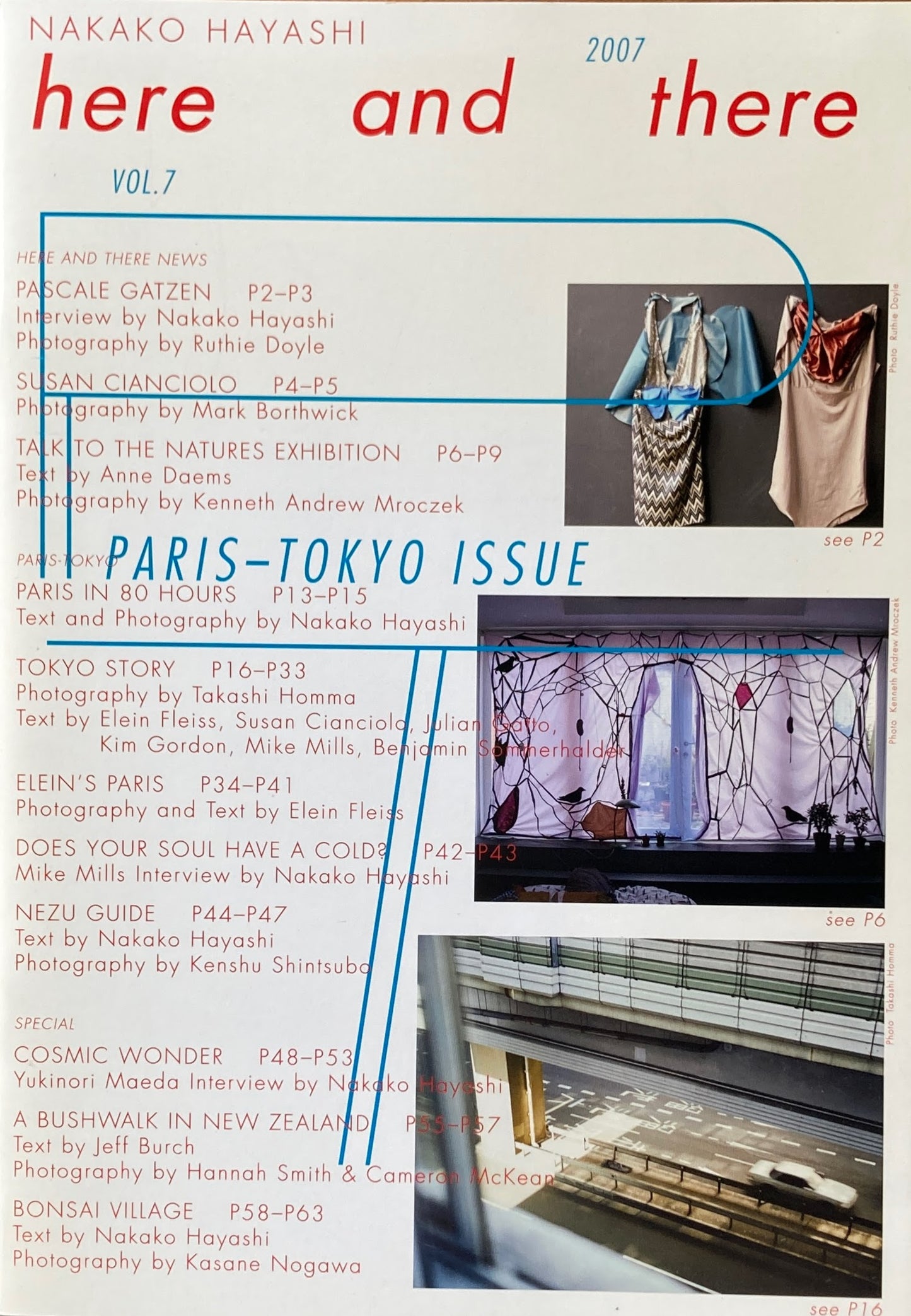 here and there 2017 vol.7　Paris Tokyo issue