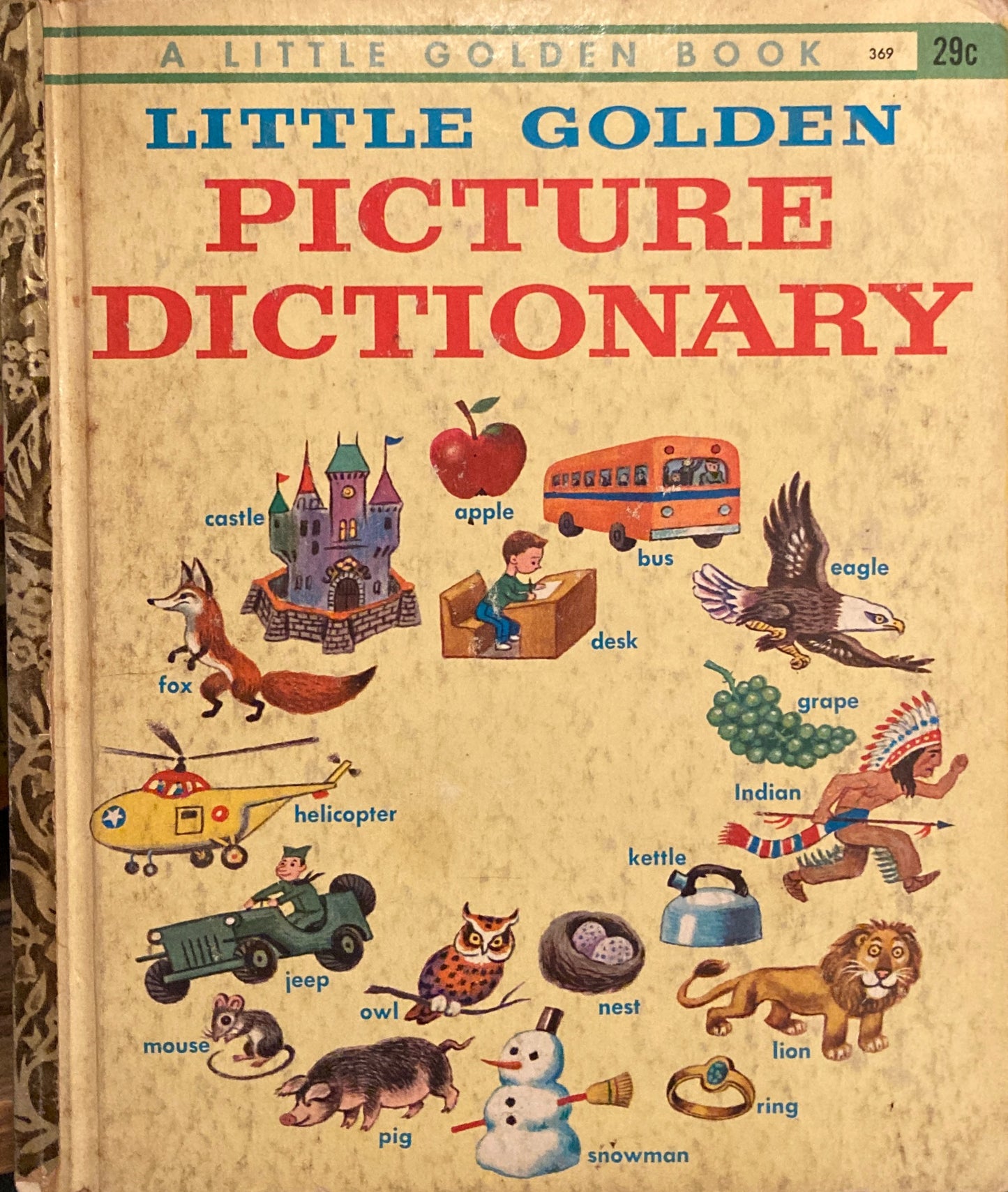 Little Golden PICTURE DICTIONARY　a Little Golden Book