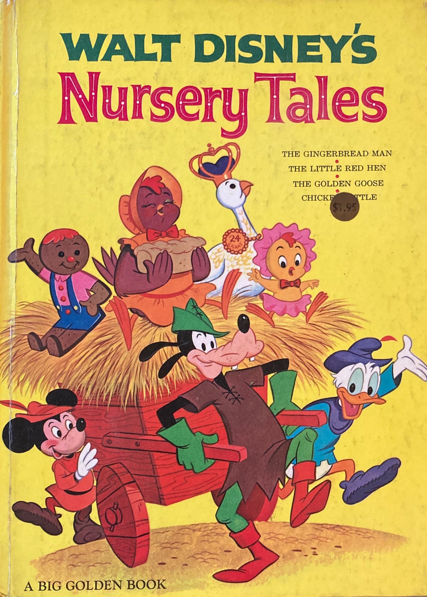 Walt Disney's Nursery Tales A Big Golden Book – smokebooks shop