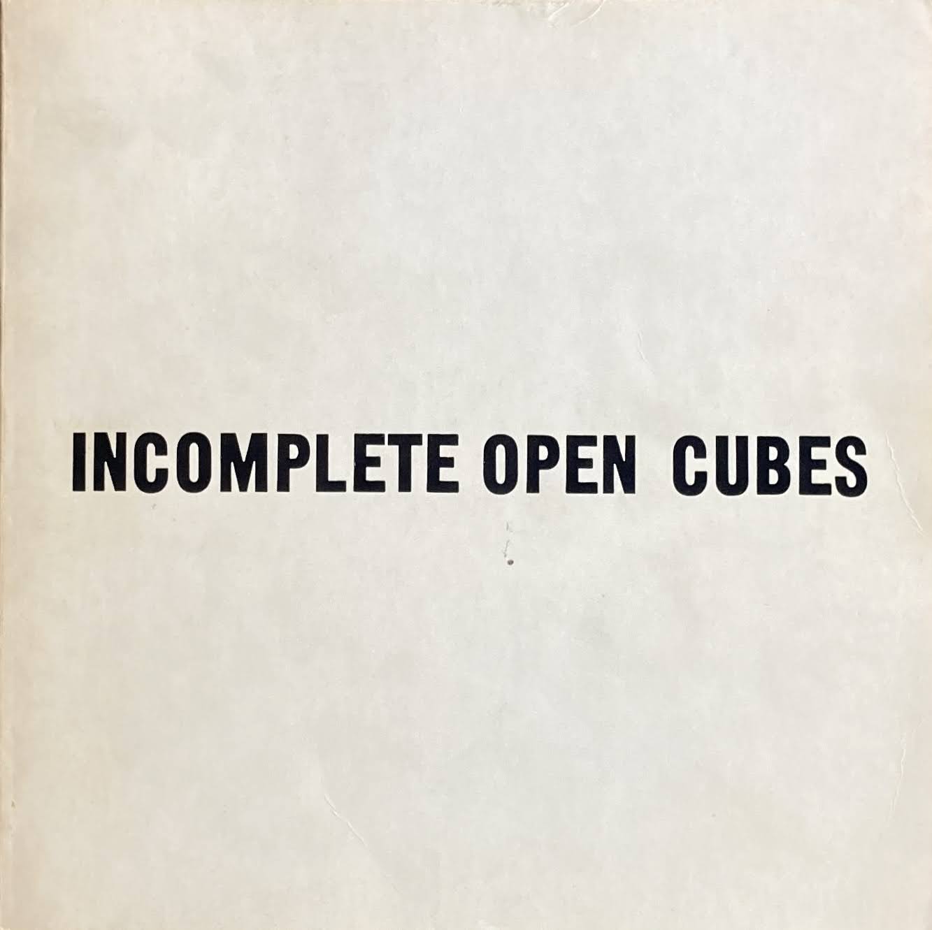 ソル・ルウィット Sol Lewitt – smokebooks shop