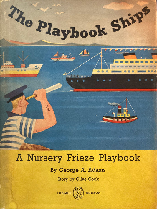 The Playbook Ships A Nursery Frieze Playbook George A. Adams Olive Cook
