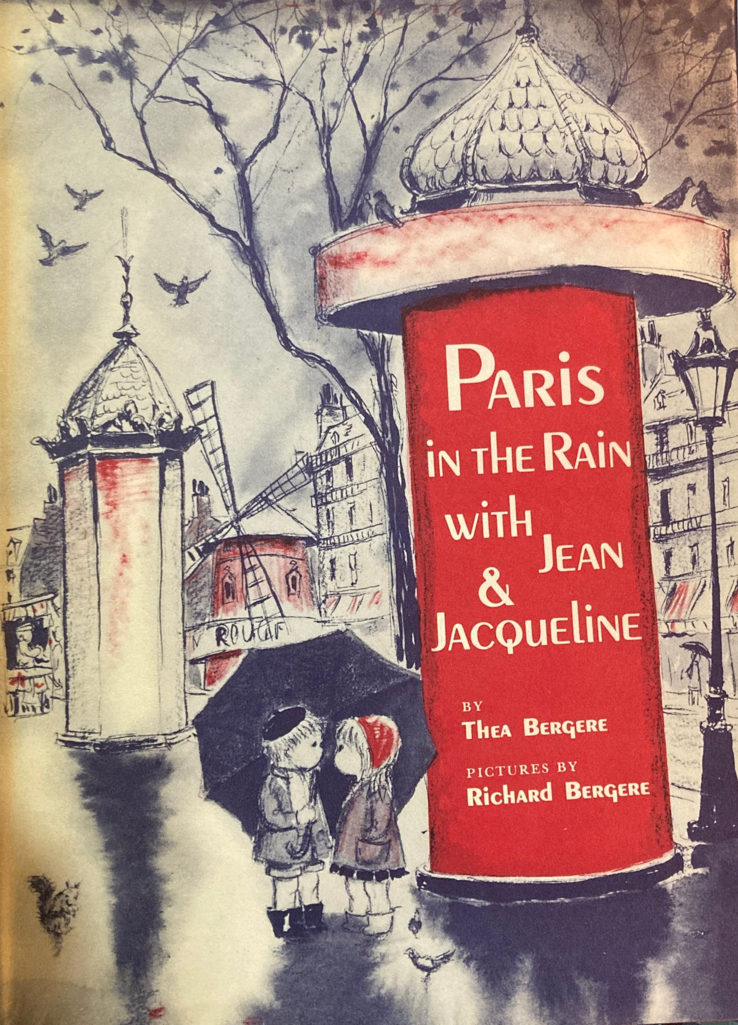 Paris in The Rain With Jean & Jacqueline Thea Bergere Richard Bergere