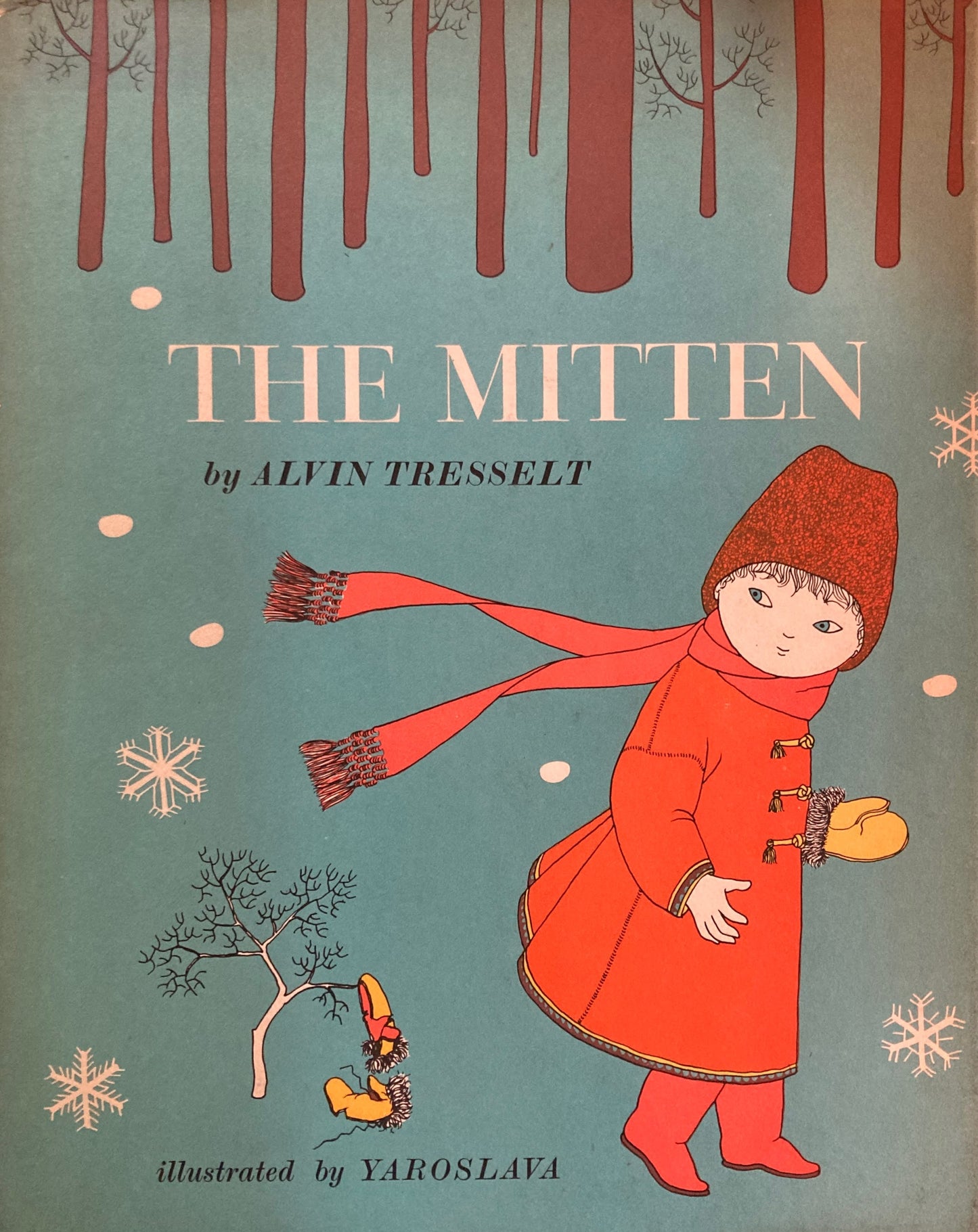The Mitten Alvin Tresselt Yaroslava　てぶくろ