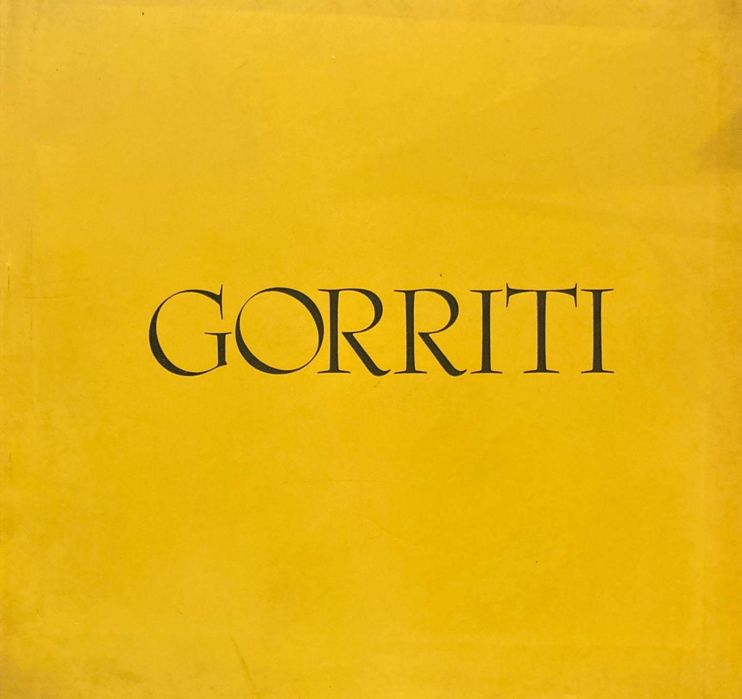 ジル・ゴリチ展　1969年　