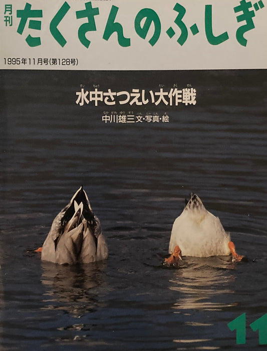 水中さつえい大作戦　たくさんのふしぎ128号　1995年11月号