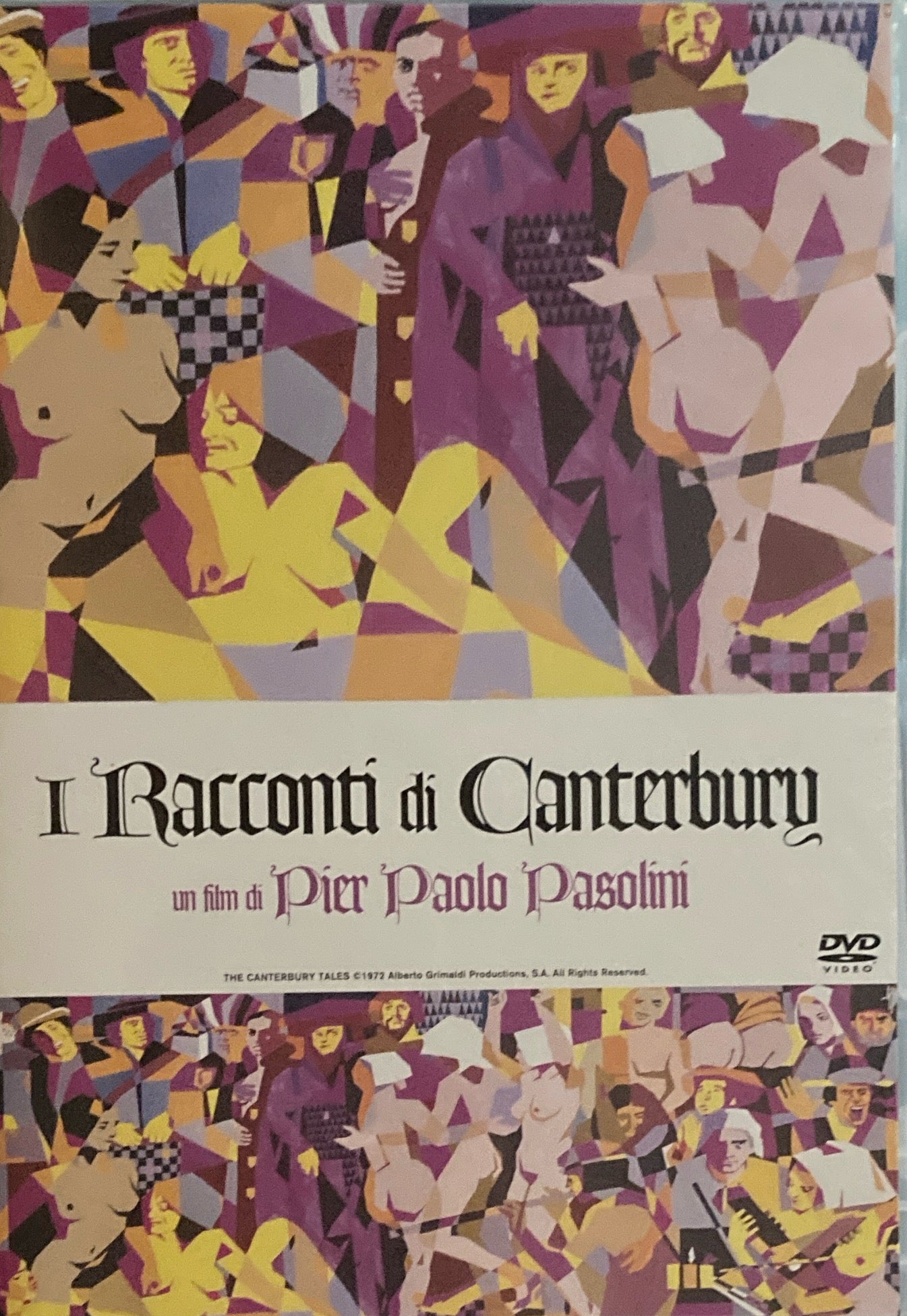 カンタベリー物語　ピエル・パオロ・パゾリーニ　DVD　