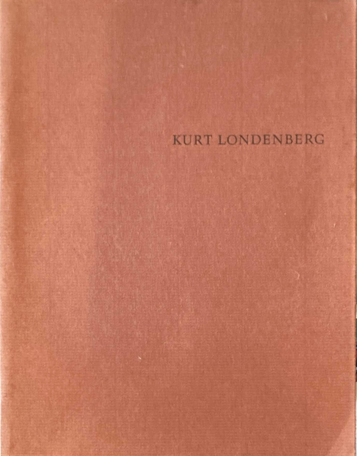 Kurt Londenberg Bucheinbände