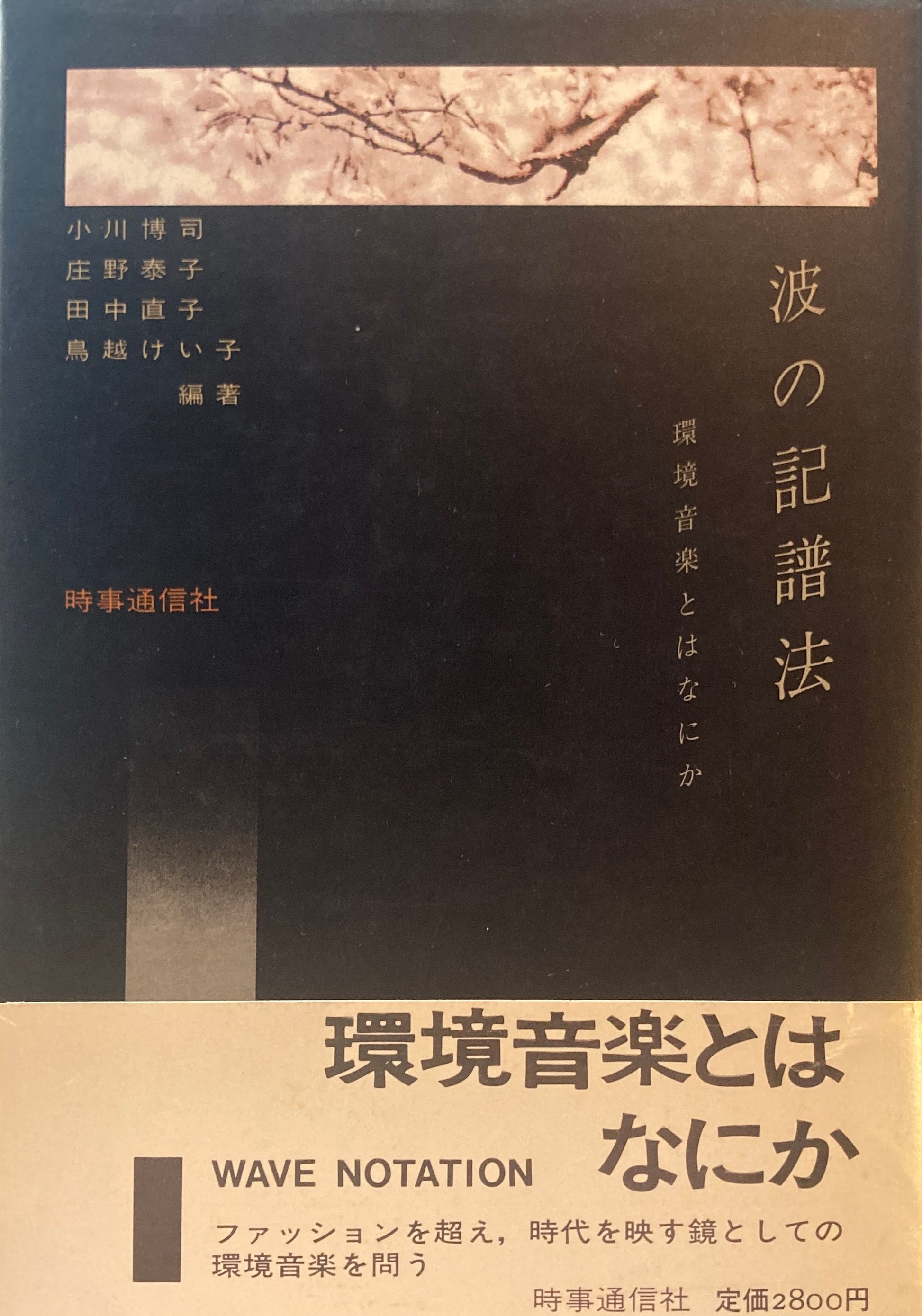 波の記譜法　環境音楽とはなにか　小川博司　庄野泰子　田中直子　鳥越けい子　編著