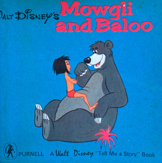 Walt Disney's　Mowgli and Baloo Purnell Tell Me a Story Book