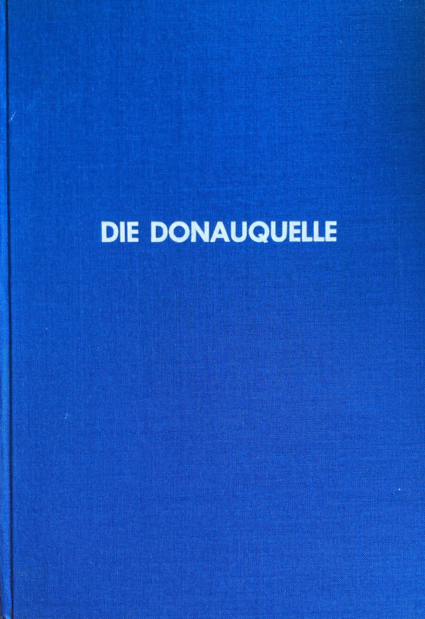 DIE DONAUQUELLE　Anselm Kiefer　限定500部