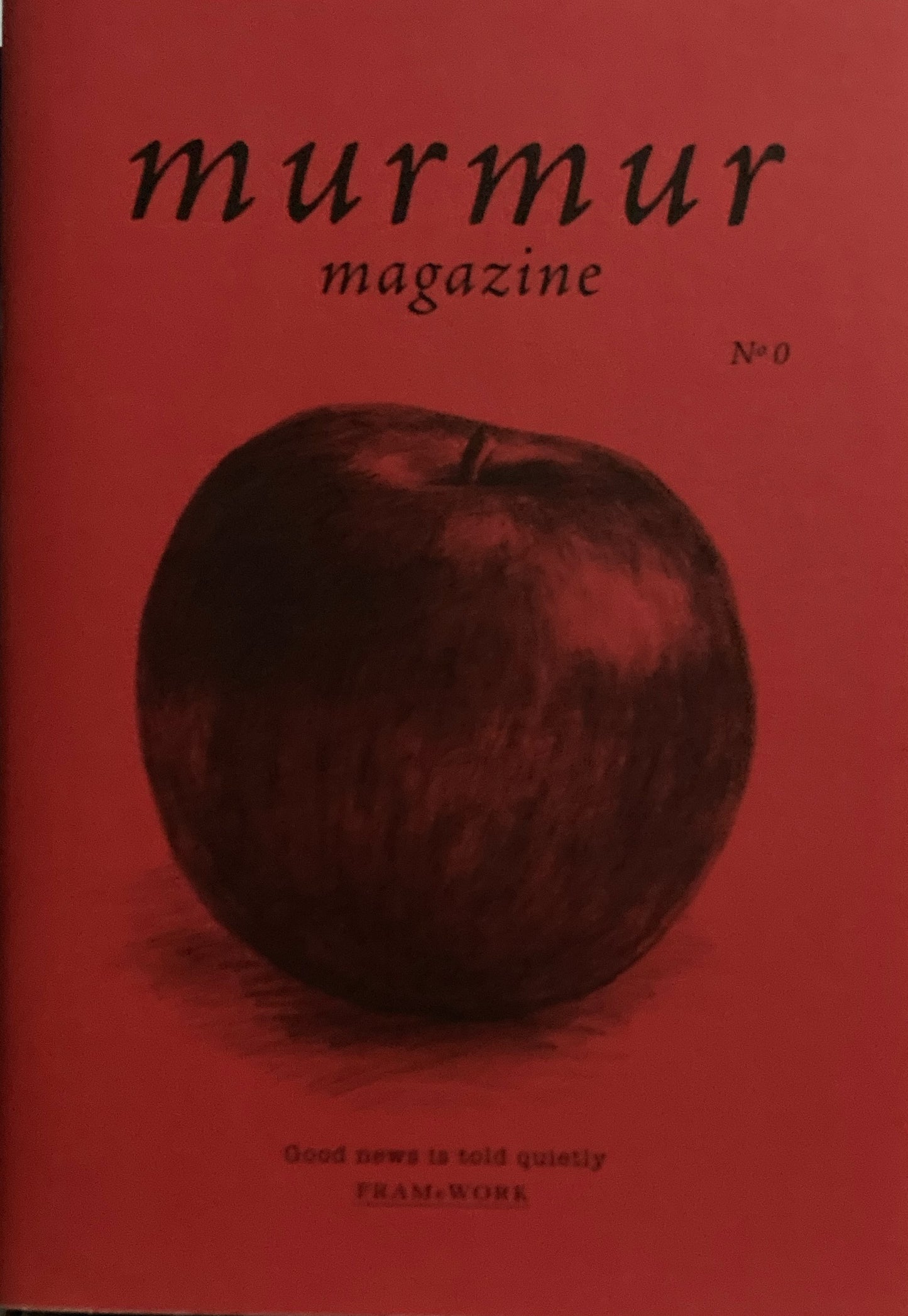murmur magazine no.0　マーマーマガジン　
